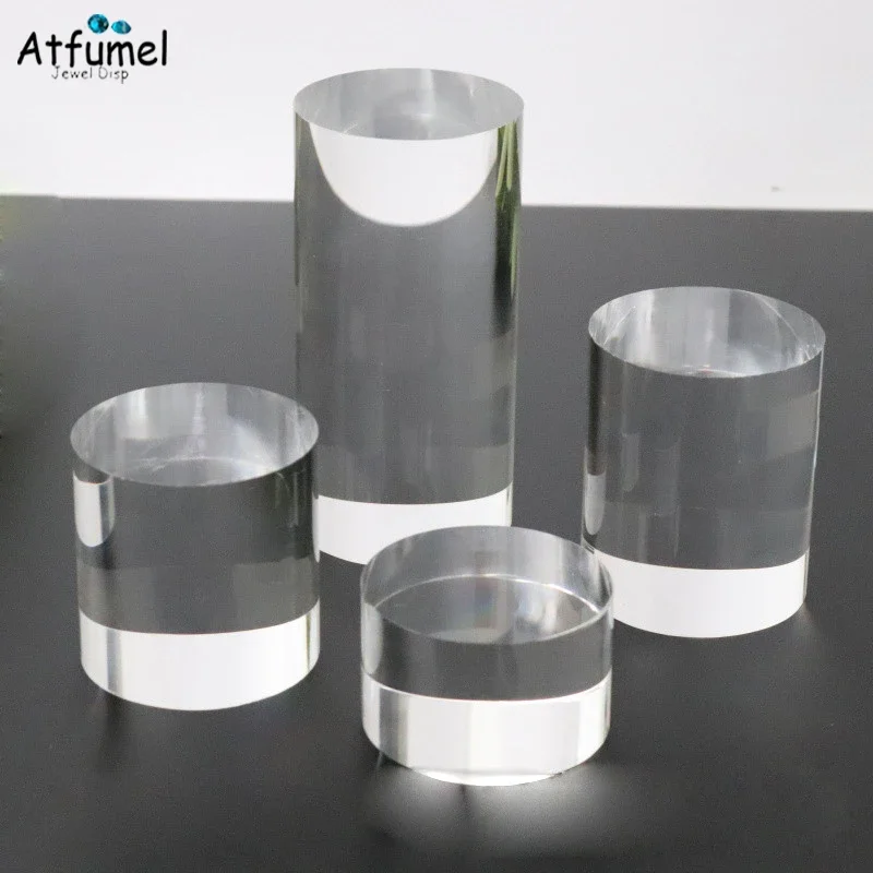 Acrylic Cylinder Ring Jewelry  - Photo Acrylic Block review and price