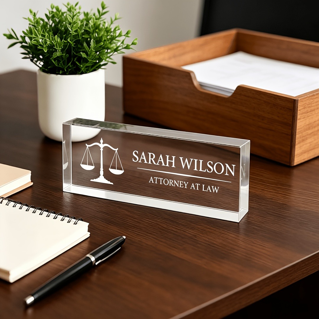 Personalized Lawyer & Judge Ac - Photo Acrylic Block review and price