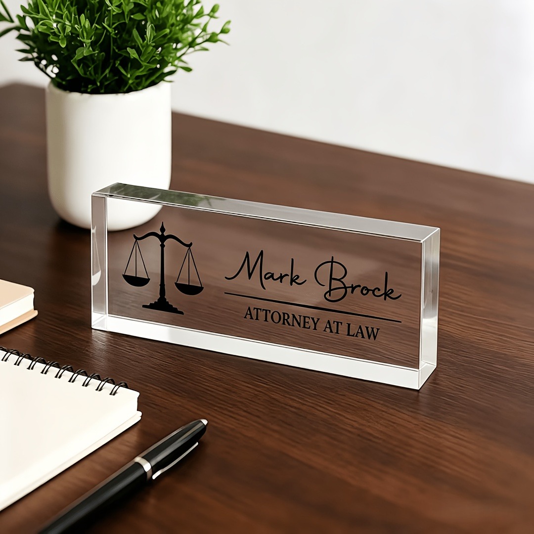 Personalized Lawyer & Judge Ac - Photo Acrylic Block review and price