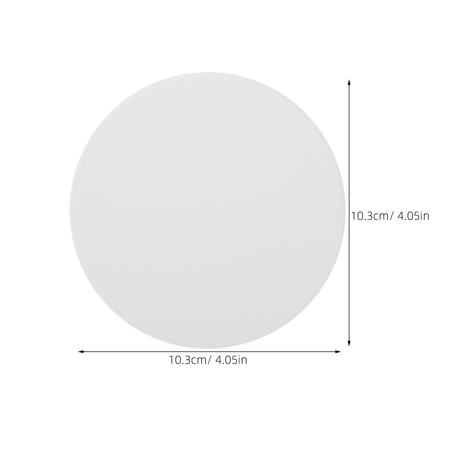 12Pcs White Round Ceramic Coas - Coaster Sublimation Blank review and price