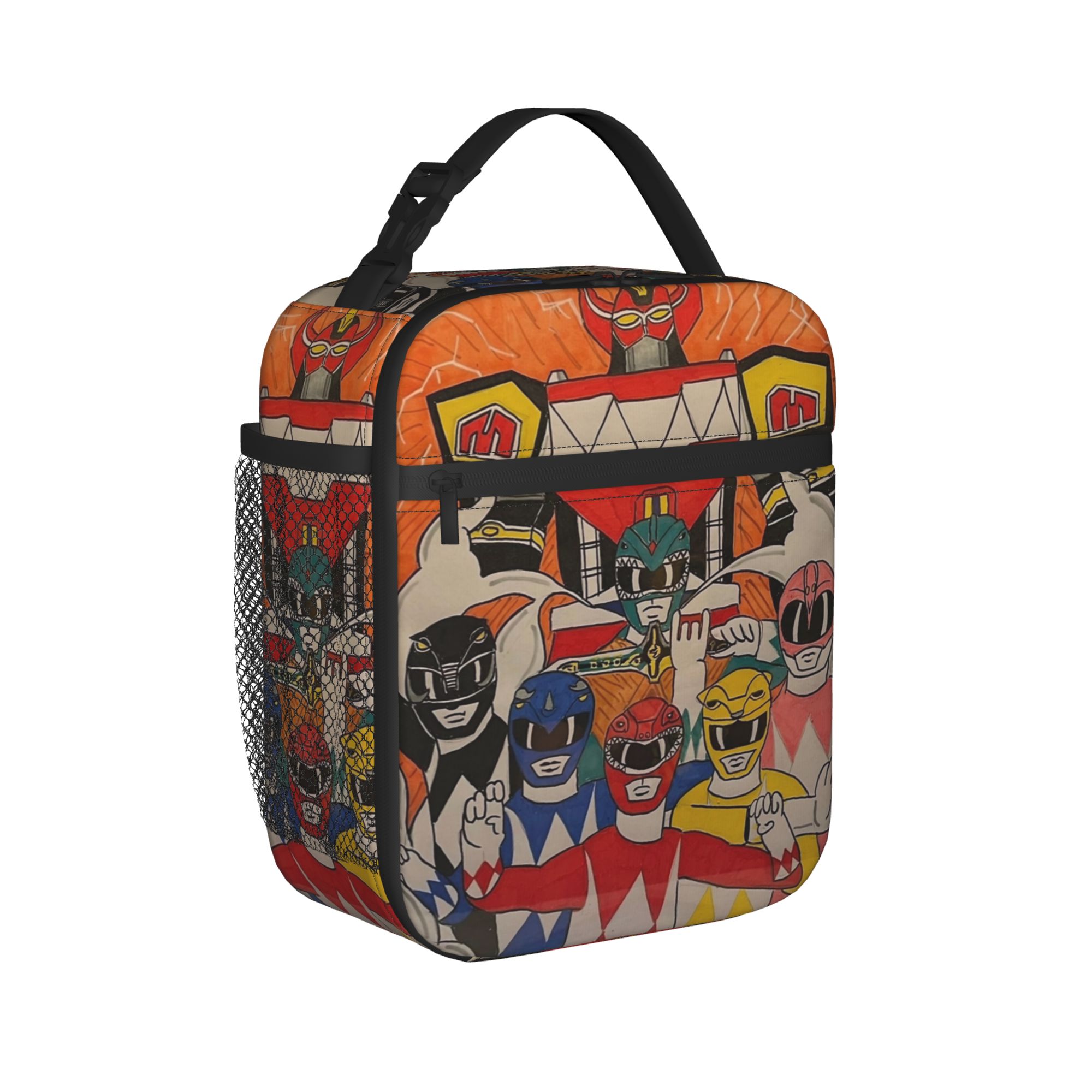 Power Rangers and Megazord Art - Tote Bag Sublimation review and price