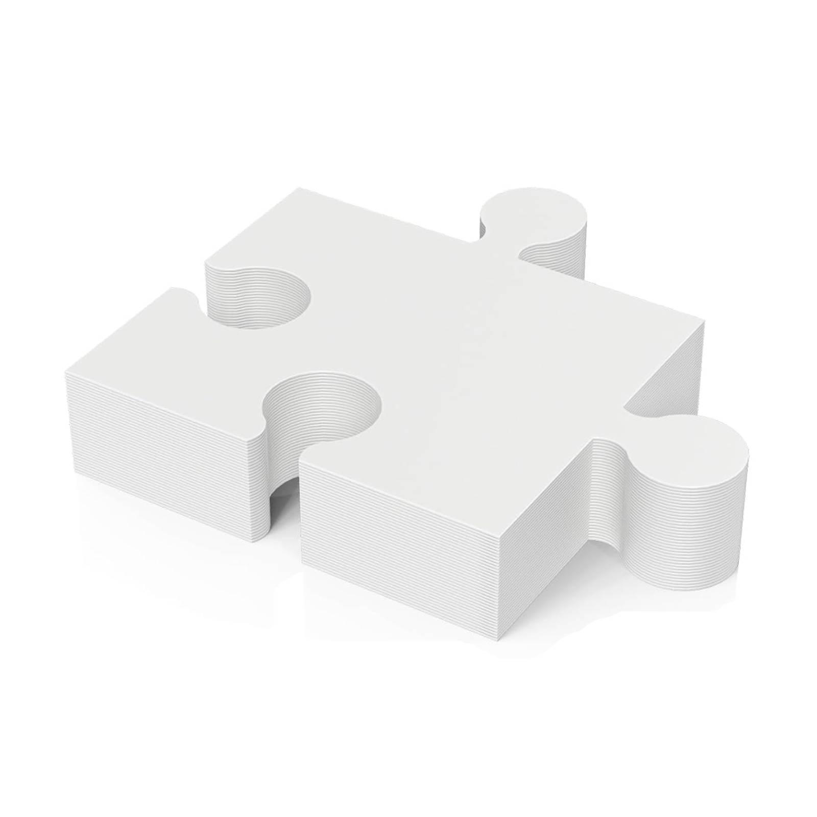 30Pcs Puzzle Pieces Painting D - Puzzle Blank White review and price