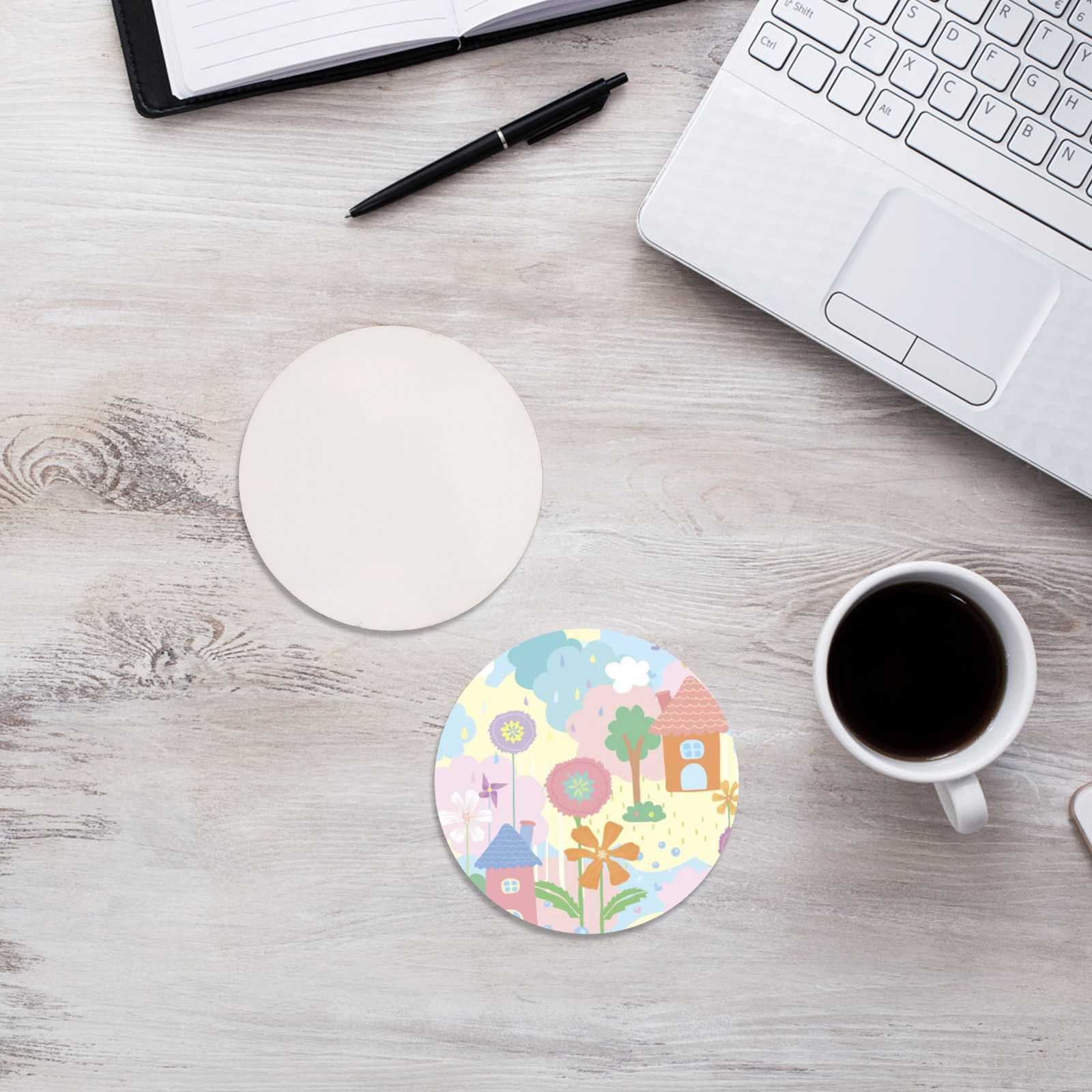 10Pcs Sublimation Wooden Coast - Coaster Sublimation Blank review and price